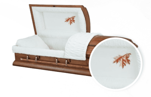 HARVEST OAK CASKET